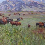Daud Akhriev - "Herd", 24x30, 12,000