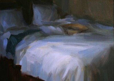 John Ball - "Hotel and Hat", 14x11, 1400