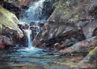 Tom Bluemlein - "Waters From the Light" 24x30, 4200