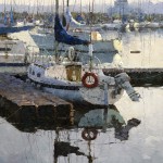 Xiao Jiang - "Boat Place", 12x10, $2500