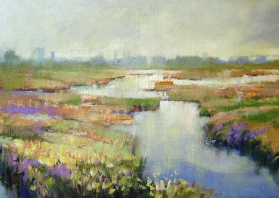 Richard Laurent - "Meadowlands", 12x24, $1800