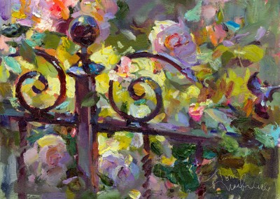 Tom Nachreiner - "Susan's Roses", 14x18, $2400