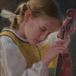 Connie Reilly - "Staying in Tune", 16x12, $2400