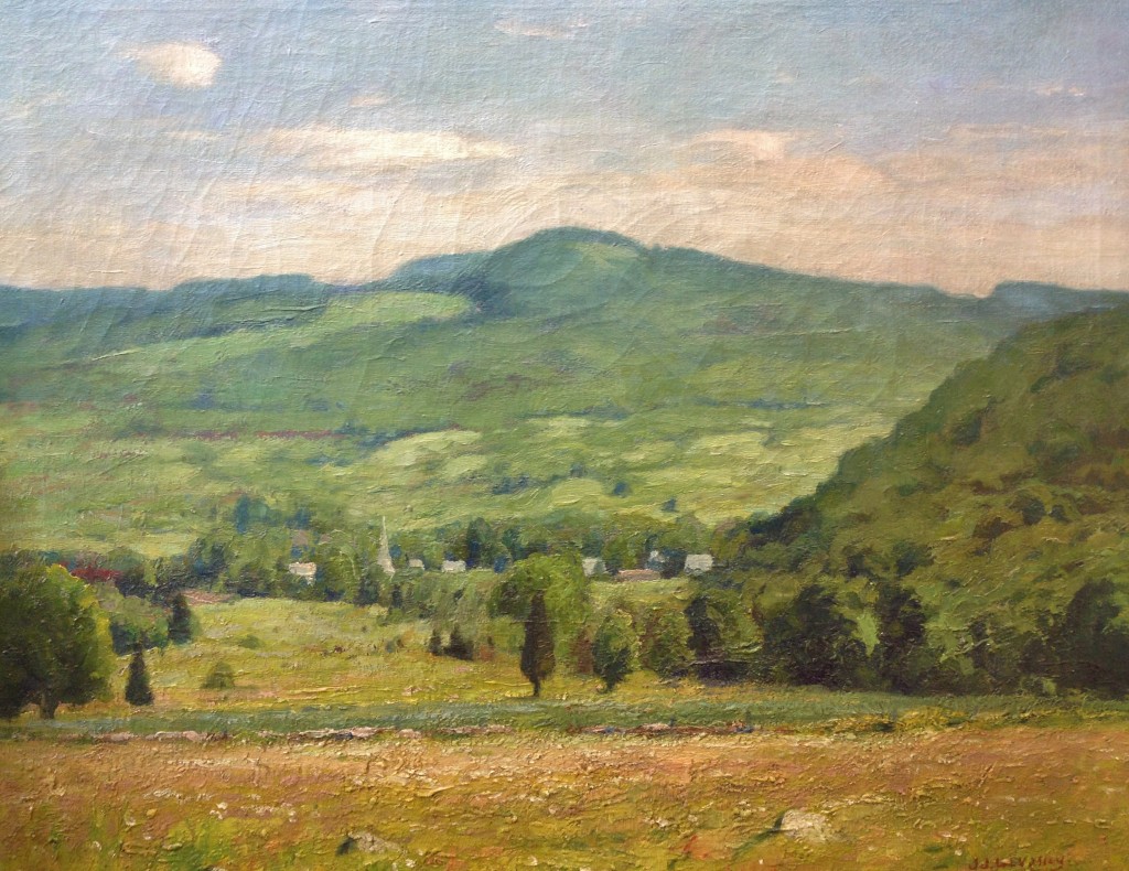 Jonas Joseph Lavalley 1858-1930, “Summer Valley”, oil | Walls Gallery